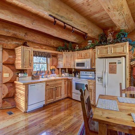 Chief Big Log Villa Hatchertown Ngoại thất bức ảnh