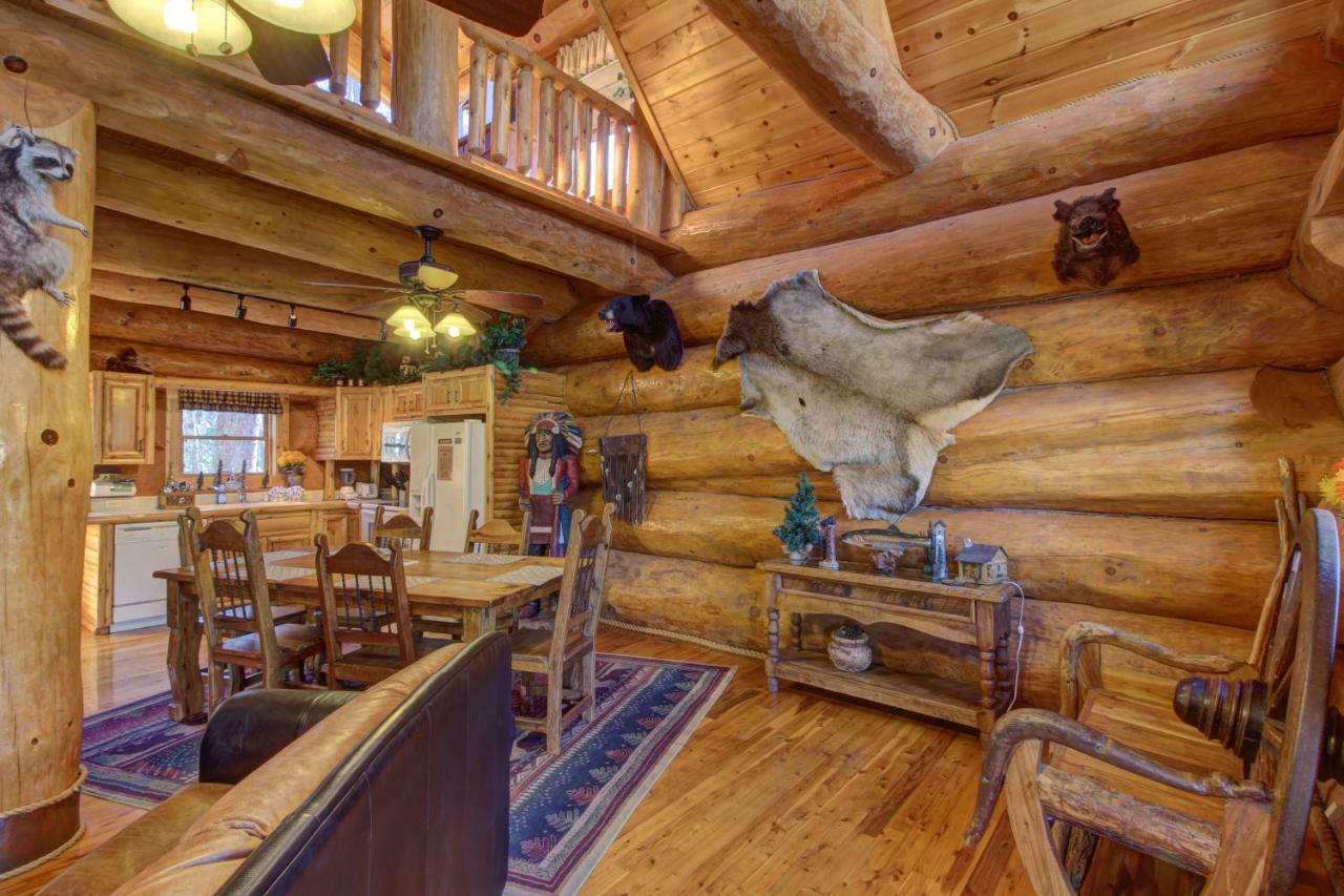 Chief Big Log Villa Hatchertown Ngoại thất bức ảnh