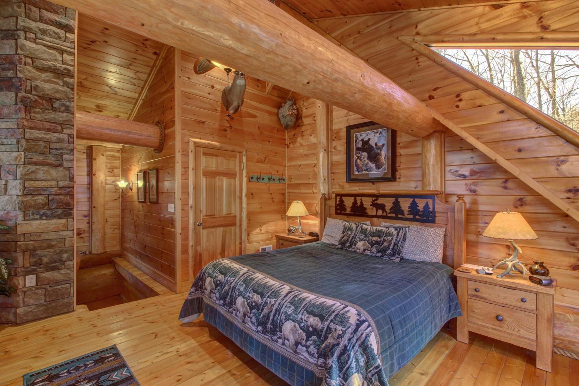 Chief Big Log Villa Hatchertown Ngoại thất bức ảnh