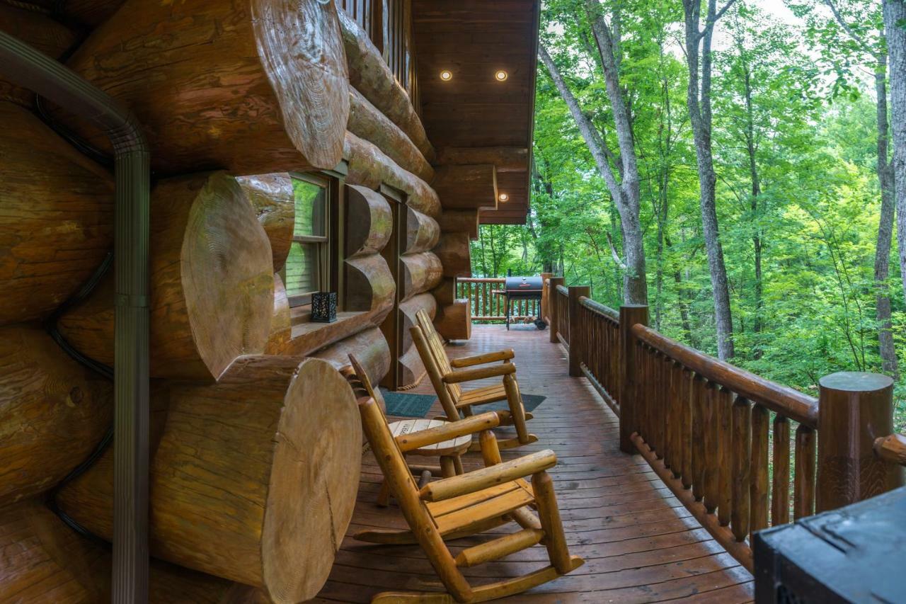 Chief Big Log Villa Hatchertown Ngoại thất bức ảnh