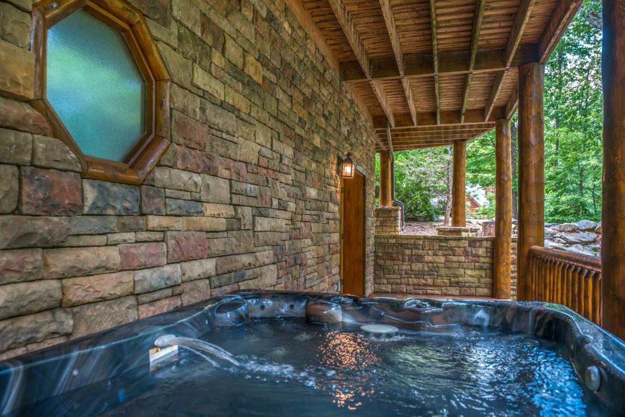 Chief Big Log Villa Hatchertown Ngoại thất bức ảnh